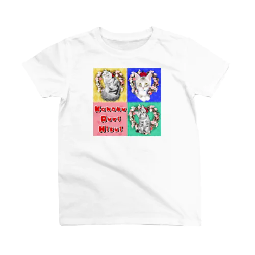 こはく&るり&ひすい Regular Fit T-Shirt