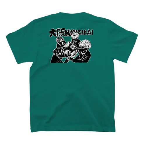 大阪MANZIKAIオリジナルTシャツ Regular Fit T-Shirt