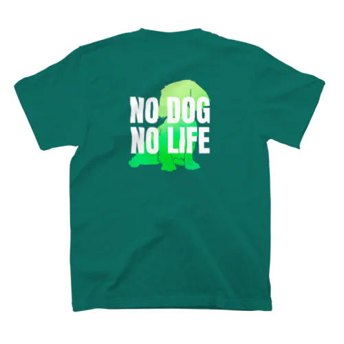 NO DOG NO LIFE DAX スタンダードTシャツ