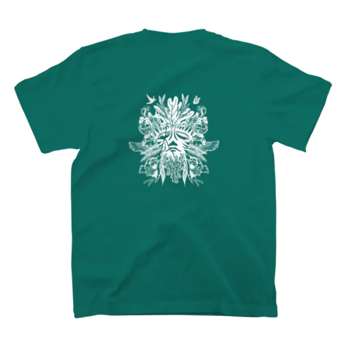 Green Man　Tシャツ　背面 Regular Fit T-Shirt