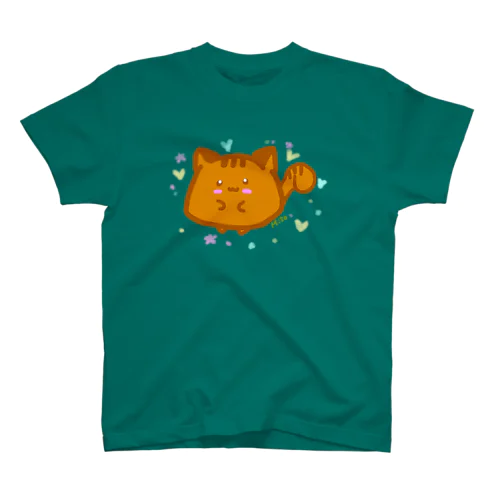 ハッピーしまねこ スタンダードTシャツ