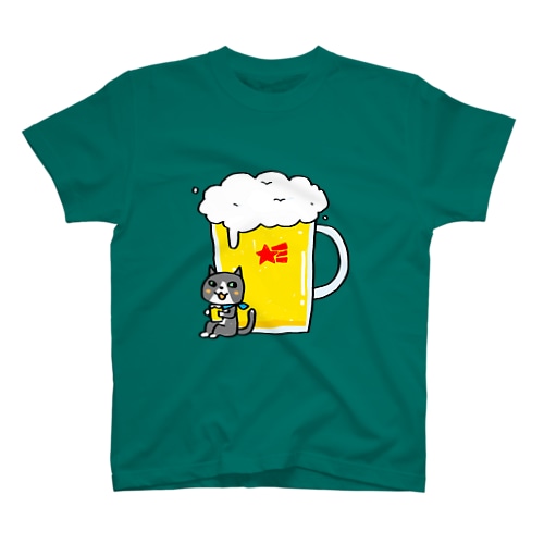 生ビール大で Regular Fit T-Shirt