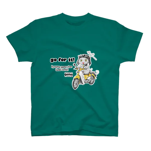 カブでドライブ猫 Regular Fit T-Shirt