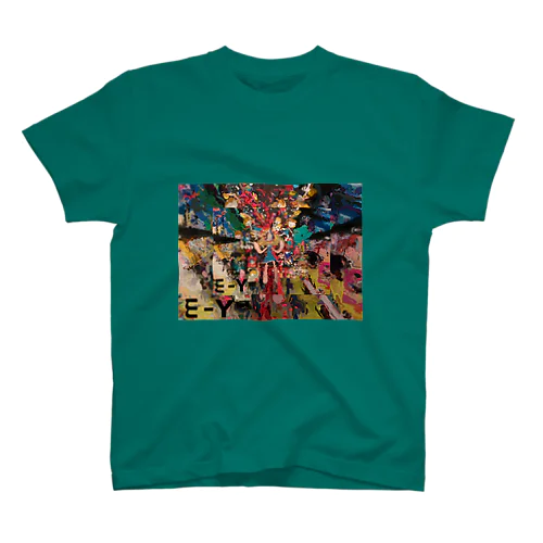 Y-m paint art 二重反転 スタンダードTシャツ