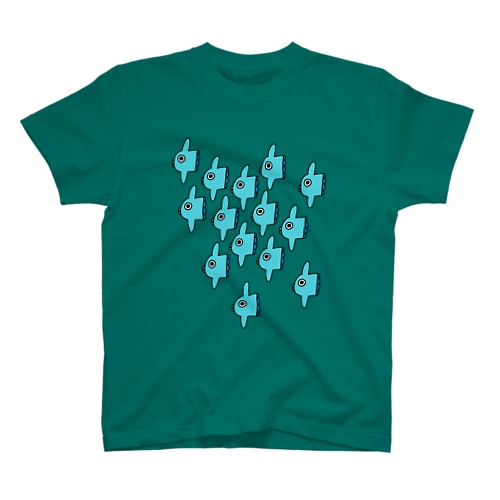 マンボウくん集合 Regular Fit T-Shirt