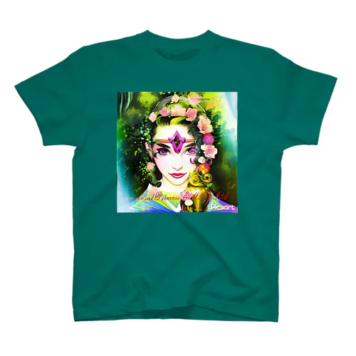 universalPrincess The joy of the green sparkling garden スタンダードTシャツ