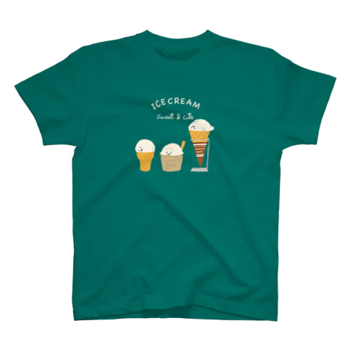 アザラシのアイスクリーム屋さん Regular Fit T-Shirt