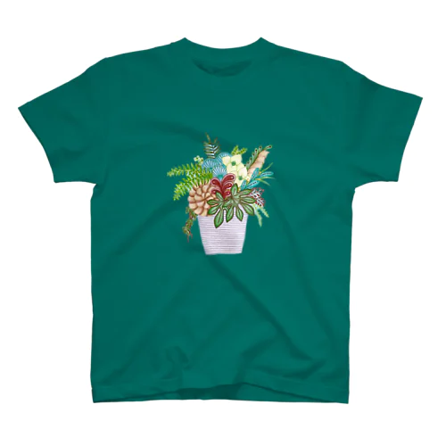 寄せ植え(カラー) Regular Fit T-Shirt