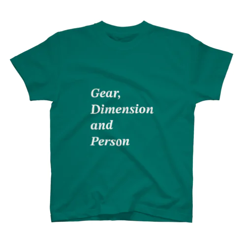 Gear, Dimension and Person Regular Fit T-Shirt