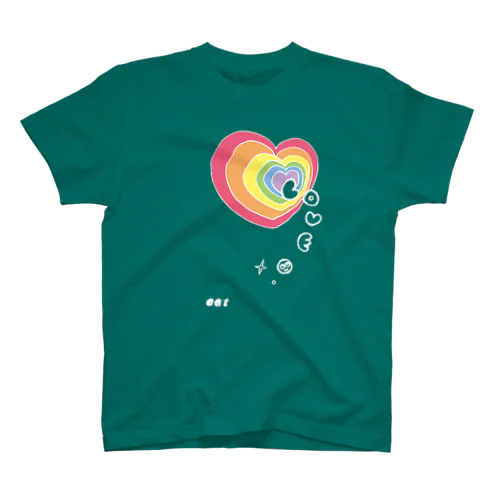 aat_Lovex3 color Regular Fit T-Shirt