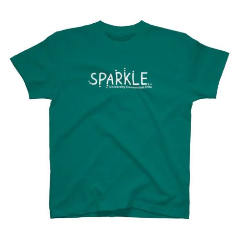 SPARKLE-ドロップス shiro スタンダードTシャツ