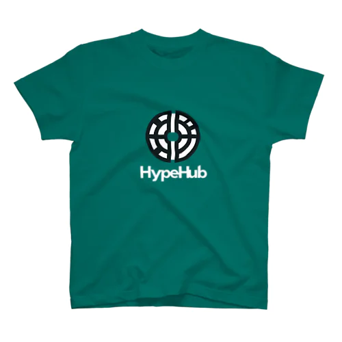 HYPEHUBロゴデザイン Regular Fit T-Shirt