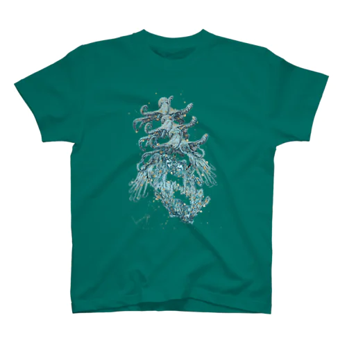 『turquoise BLUE SPRING.』  スタンダードTシャツ