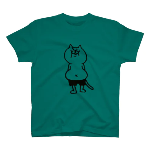 METABO 猫 スタンダードTシャツ