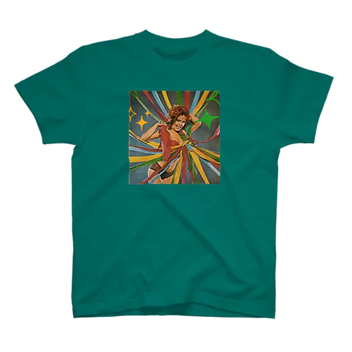 パーティーガール Tシャツ グリーン Regular Fit T-Shirt