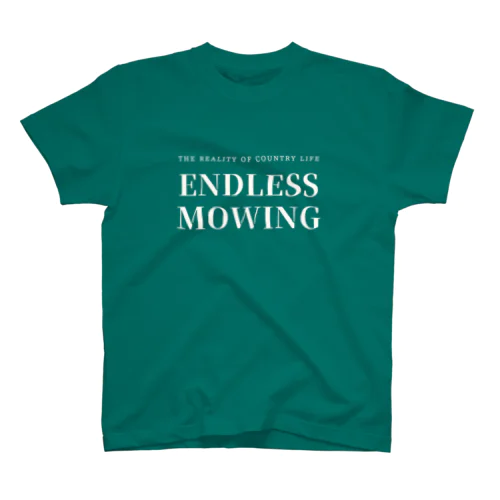ENDLESS MOWING / WHTXT スタンダードTシャツ