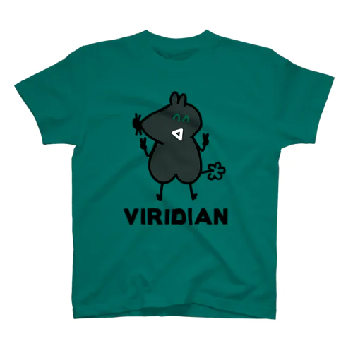 ね子とま太新シリーズ放送記念の（12）VIRIDIAN Regular Fit T-Shirt