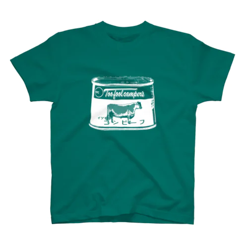 イツモのコンビーフ01(白文字) Regular Fit T-Shirt