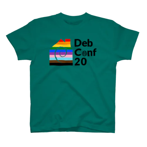 Debconf20 tshirt diversity スタンダードTシャツ