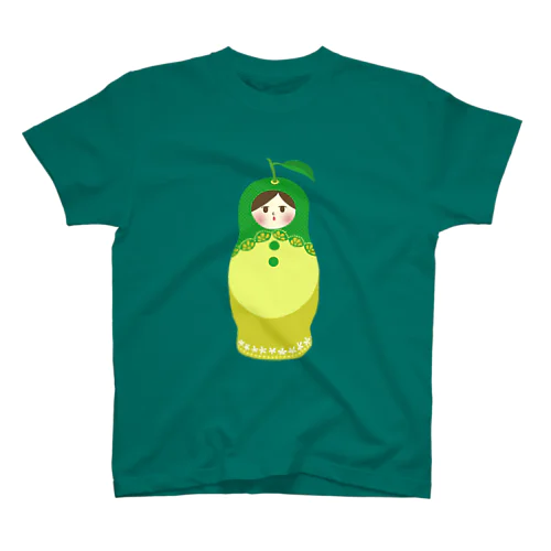 [九州・大分]かぼすマトリョーシカさん 티셔츠