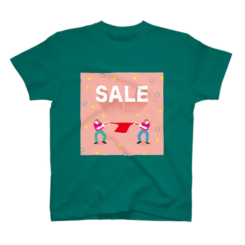 活気グラフィック「セール」 Regular Fit T-Shirt