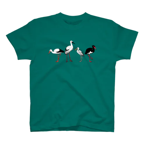 Ciconiidae 4 スタンダードTシャツ