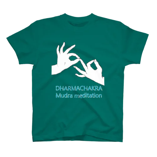 ダルマチャクラムドラ瞑想 Regular Fit T-Shirt