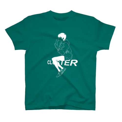 Cluster × 塀 8th anniversary hoodie スタンダードTシャツ