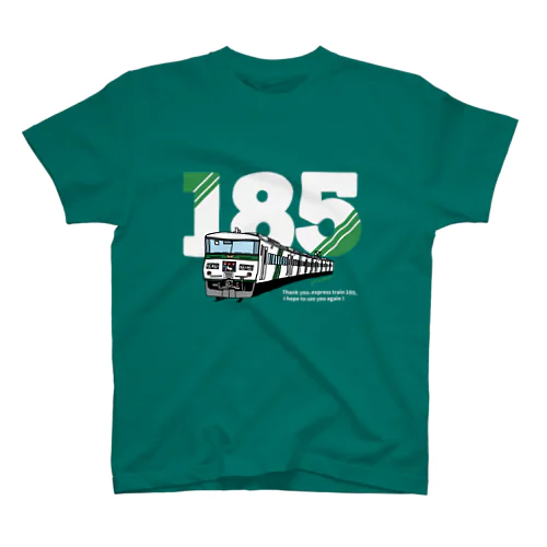 鉄道：「踊り子」185系デザイン（濃色用） Regular Fit T-Shirt