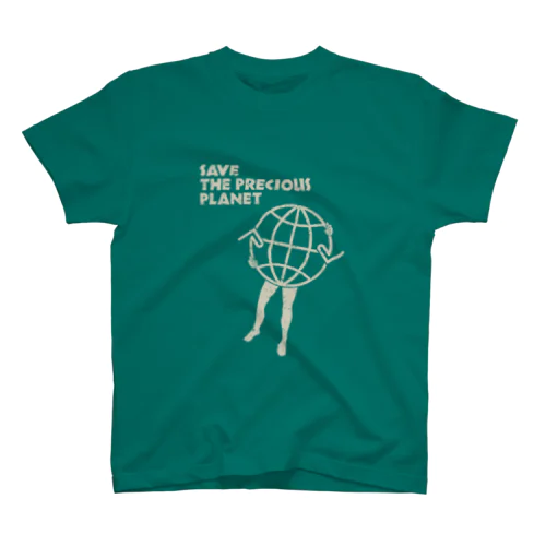 Save the precious planet スタンダードTシャツ