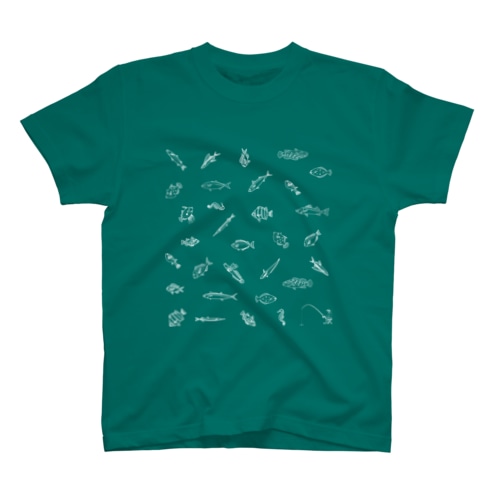 お魚　パターン Regular Fit T-Shirt