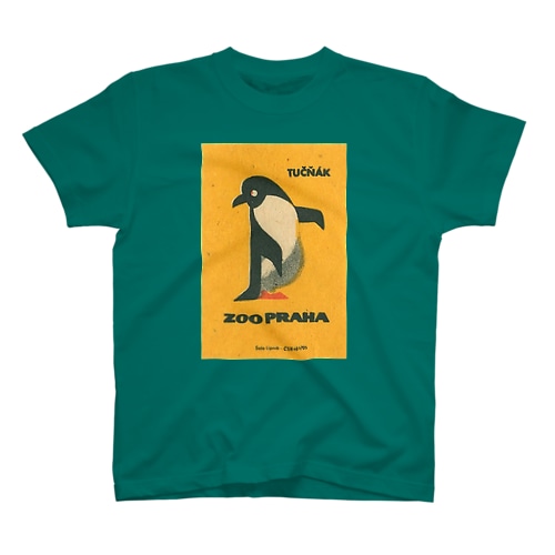 チェコ・プラハ動物園　ペンギン　 Regular Fit T-Shirt