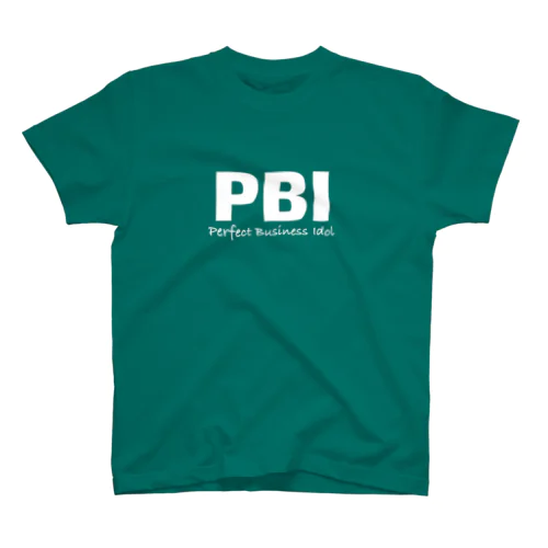 PBI(白もじ) Regular Fit T-Shirt