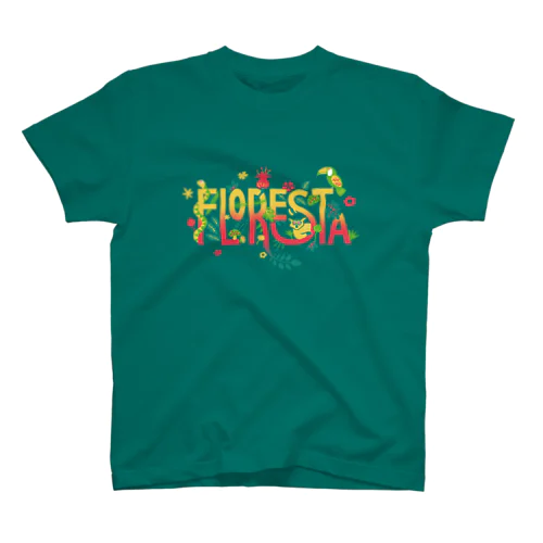 La Floresta（背景透明） Regular Fit T-Shirt
