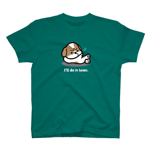 やる気のないシーズー(ShihTzu) Regular Fit T-Shirt