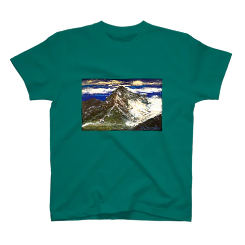 Y.Sanada山の絵シリーズ Regular Fit T-Shirt