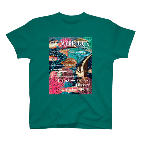 LEMURIAN magazine (front print) スタンダードTシャツ