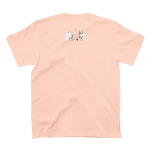 victorian cat♡Donation♡お茶会ねこちゃん 『ねこのお茶会』 Regular Fit T-Shirt