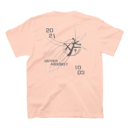 たまラン/イエローorアプリコット Regular Fit T-Shirt