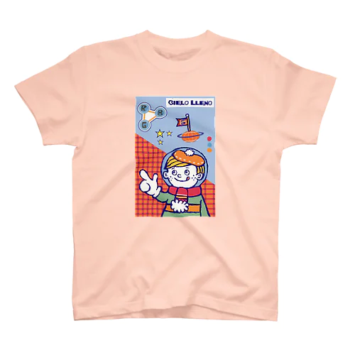 星から星へ旅する男の子 スタンダードTシャツ