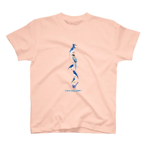 I love blue birds 2 スタンダードTシャツ