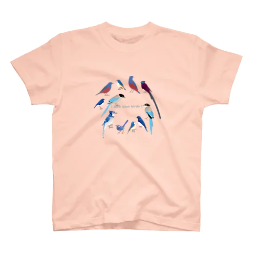 I love blue birds 1 小 Regular Fit T-Shirt