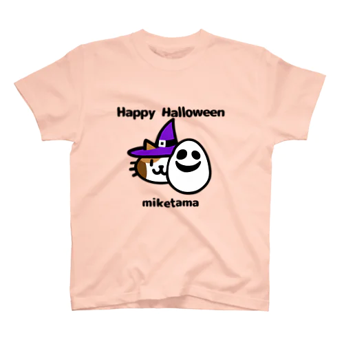 ミケタマ Happy Halloween Regular Fit T-Shirt