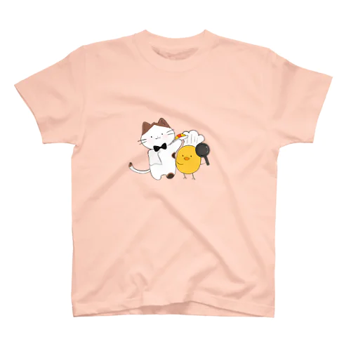 子猫とヒヨコ Regular Fit T-Shirt