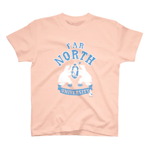 FAR NORTH UNIVERSITY   Blue & White スタンダードTシャツ