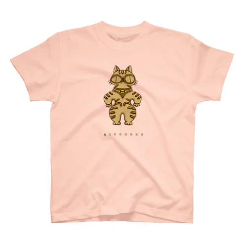 遮光器猫土偶 スタンダードTシャツ