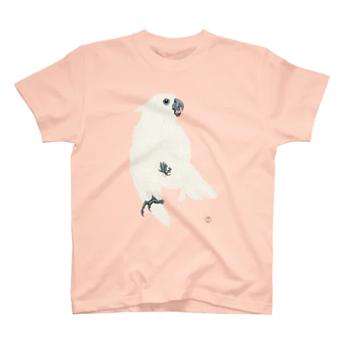 陽気なおうむちゃん　小原古邨作品「柘榴に鸚鵡（オウム）」編集 日本のアートTシャツ＆グッズ Regular Fit T-Shirt