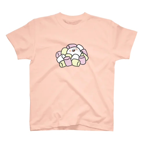 マシュマロに埋もれました Regular Fit T-Shirt