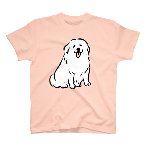 グレートピレニーズ【せいこせんせい】犬 スタンダードTシャツ