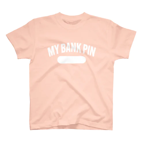 Never Forget Bank PIN T-Shirt Regular Fit T-Shirt